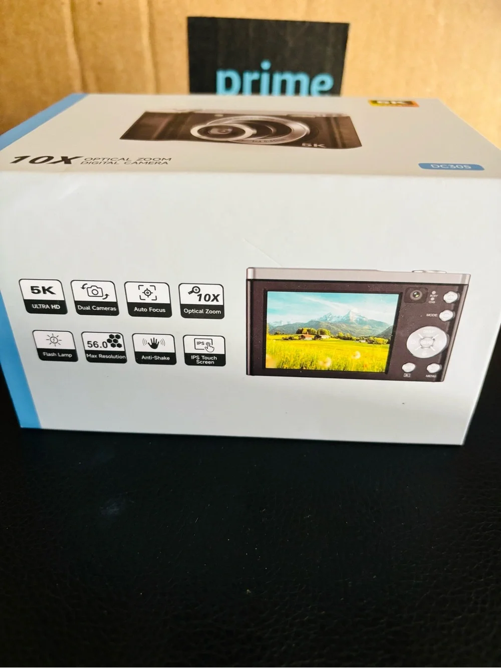 Compact 5K Digital Camera - Black